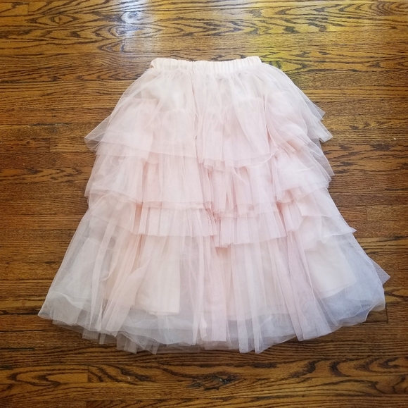 Chicwish Pale Pink Ballet Skirt - Picture 1 of 4